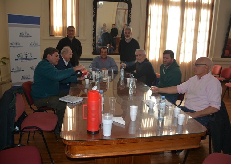 Reunión con el presidente del Consorcio Puerto Quequén