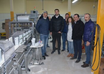 Visita al nuevo sector productivo de Morixe Hnos.