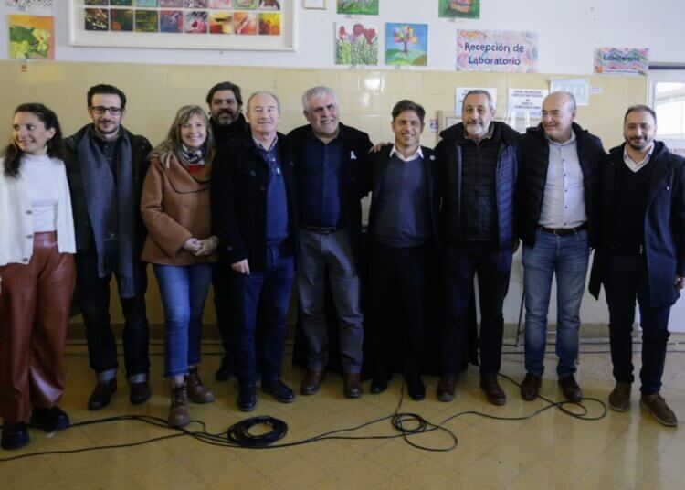 Kicillof encabezó el acto de recategorización del Hospital Municipal de Gonzales Chaves