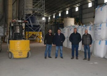El Intendente Municipal visitó la empresa Kioshi Stone