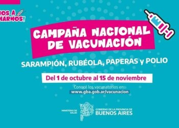 Se inicia la Campaña de Vacunación contra Sarampión, Rubéola, Paperas  y Polio