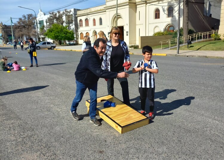 El intendente Julio Marini acompañó las actividades realizadas por el día del Jubilado