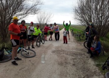 Doce ciclistas cumplieron con la Vuelta Arroyo El Chancho el último domingo