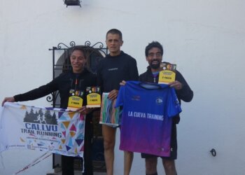 Santiago Pereyra se subió al podió en la carrera Don Nazareno de Sierras Bayas