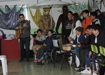 Secundaria 2 realizó la apertura de la Muestra Mir-Arte, hoy continúa en El Sombrerito