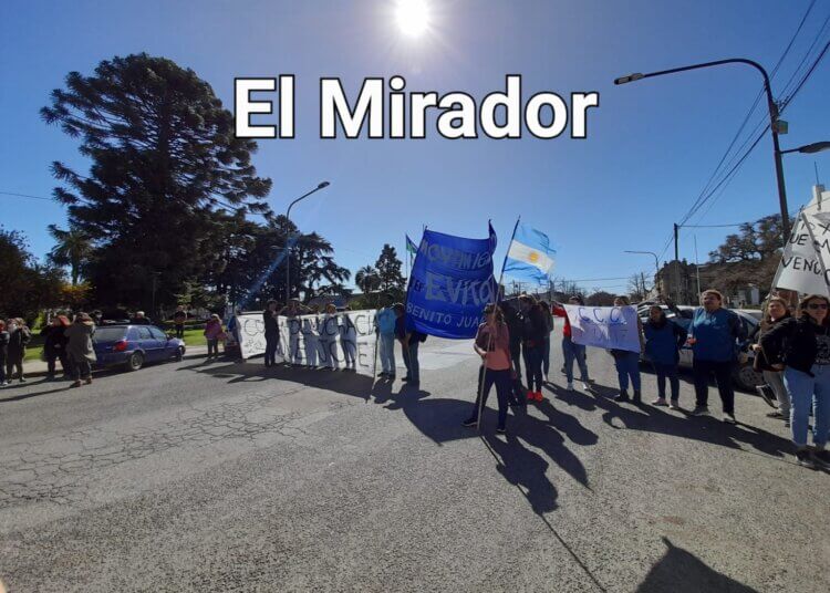Manifestación en el centro juarense