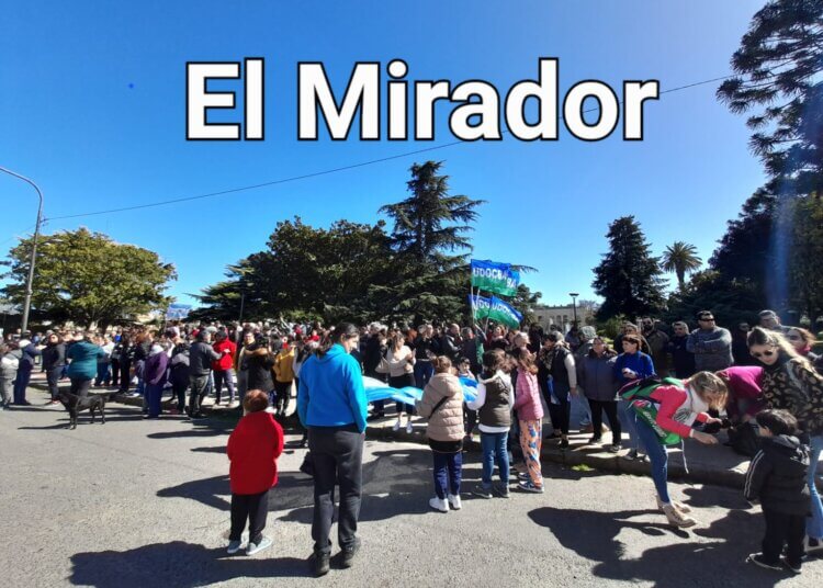 Manifestación en el centro juarense