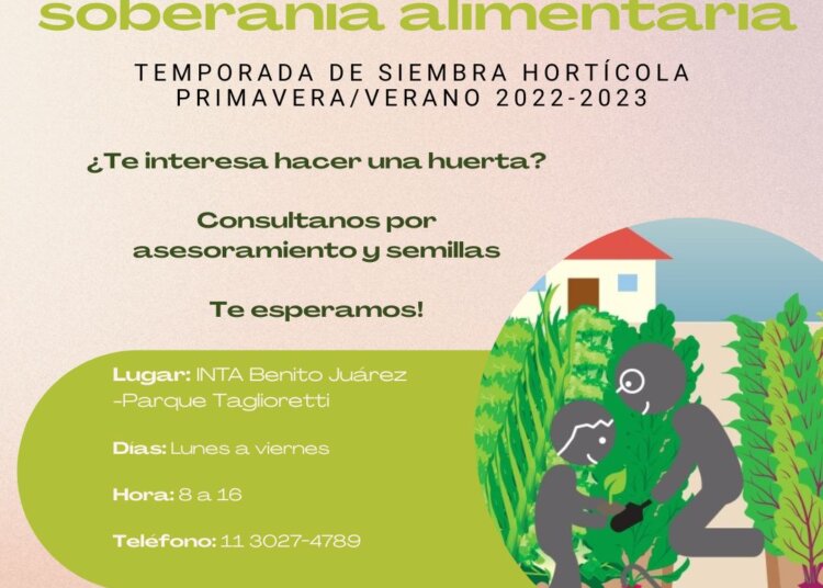Se realiza la entrega de semillas para huertas familiares
