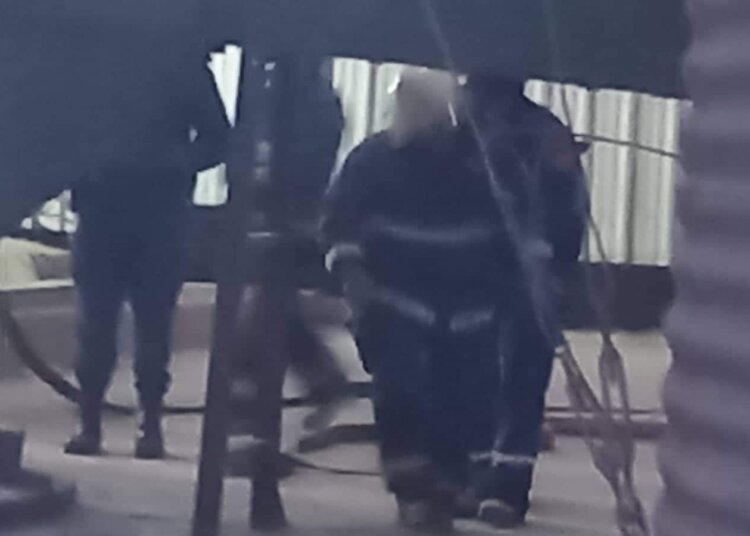 Se produjo un incendio en la Cooperativa de granos Tandil