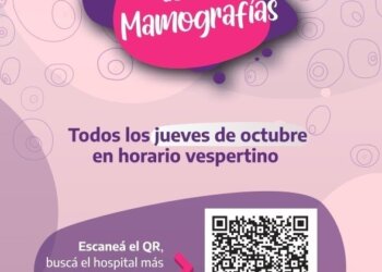 Hospitales de la provincia realizarán la Noche de las Mamografías