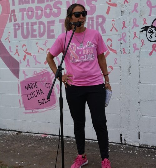 Masiva participación en la caminata por el Día Mundial de la Lucha contra el Cáncer