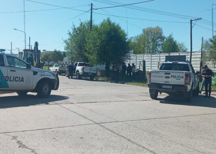 Parte oficial policial sobre detención por robo