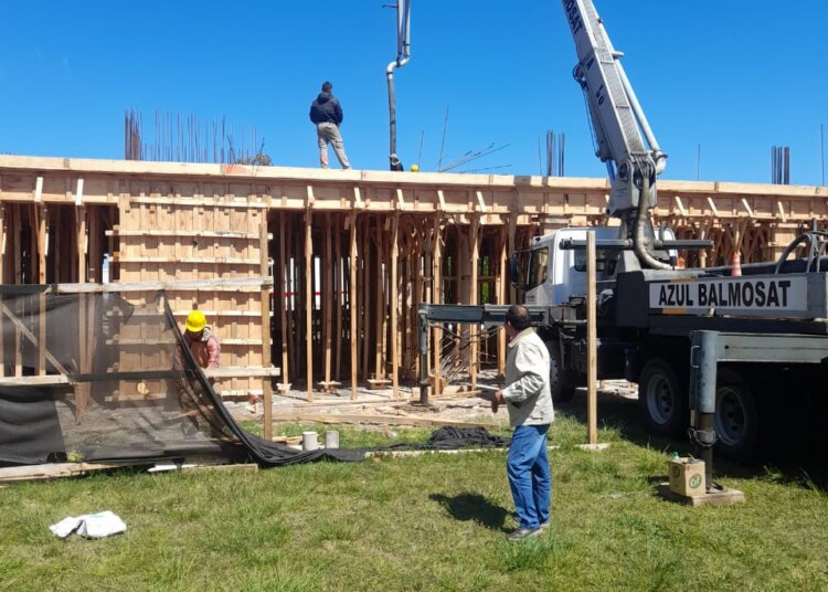 A buen ritmo continúa la construcción de la Casa de la Provincia