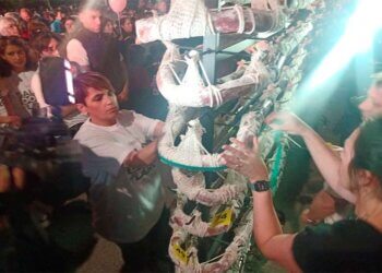 Se presentó en Chacinar, el salame más largo del mundo