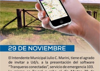Se presenta hoy el Software Tranqueras Conectas en el Cuartel de Bomberos
