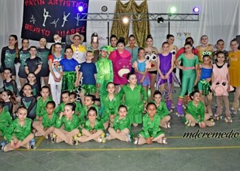 «Disney sobre ruedas» La Escuela de Patín de Juarense realizó su Muestra Anual