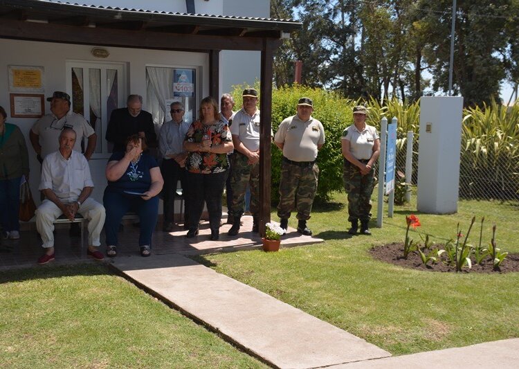 Se realizó el acto protocolar por el 58º aniversario de la Delegación Municipal y destacamento policial Paraje “El Luchador”