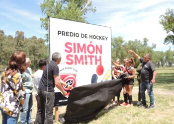 Onas inauguró el predio de Hockey con el nombre de «Simón Smith»