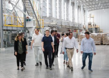 Visitó Benito Juarez el Ministro de Producción, Ciencia e Innovación Tecnológica, Augusto Costa