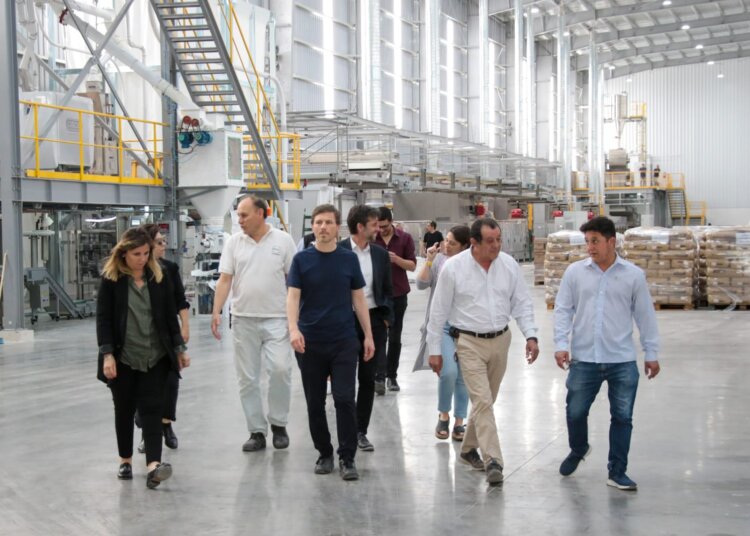 Visitó Benito Juarez el Ministro de Producción, Ciencia e Innovación Tecnológica, Augusto Costa