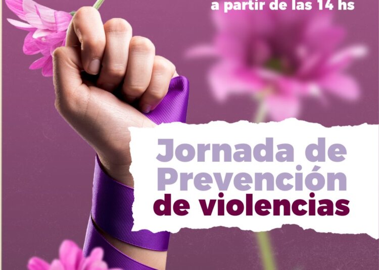 Este viernes se realiza una Jornada de Prevención de violencias