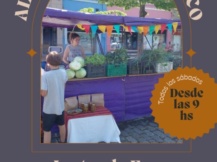 Hoy almacén agroecológico en la Plaza Independencia