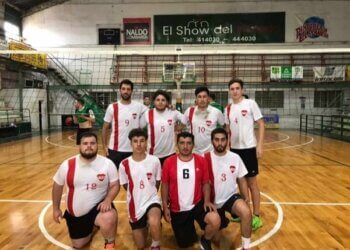 El vóley de Alumni campeón de la Copa de Plata del Torneo «Tato de Luca»