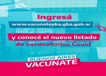 Instan a los bonaerenses a completar esquemas de vacunación Covid19