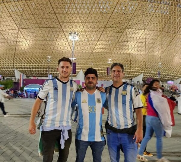 Qatar 2022: «Llegamos el día que Argentina le ganó a Países Bajos»