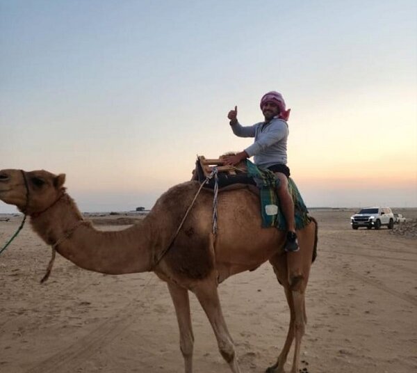 Qatar 2022: «Llegamos el día que Argentina le ganó a Países Bajos»
