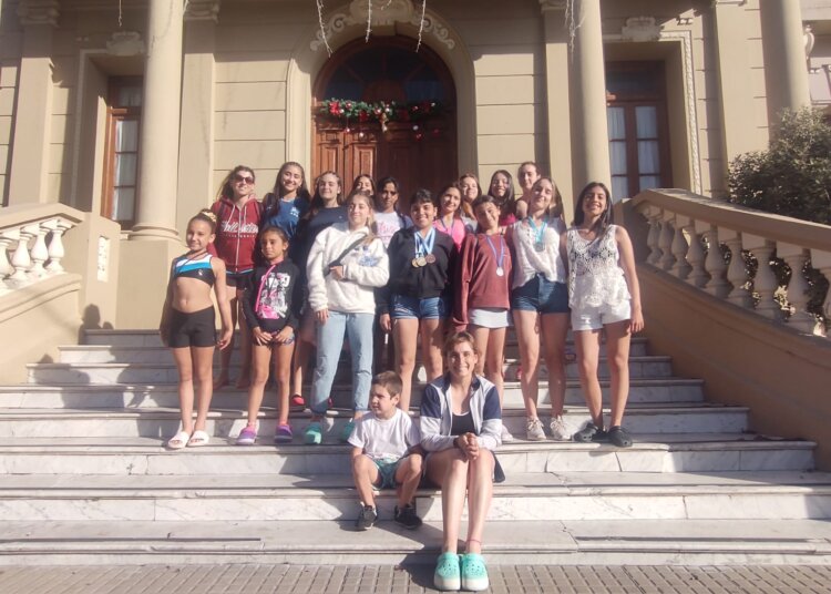 El municipio acompañó actividades Institucionales y recibió a deportistas locales
