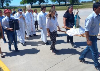 Día de la Virgen Inmaculada; se realizaron las ceremonias religiosas en Estación López
