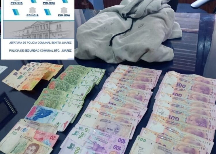 Se realizó un allanamiento y se encontraron elementos relacionado a una causa de robo