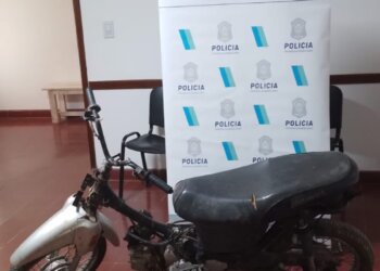Recuperaron una moto que había sido sustraída