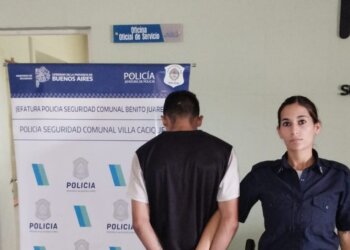 Fueron aprehendidos luego de dejar incomunicados a vecinos al cortar cable telefónico