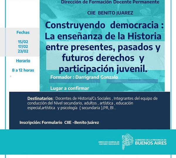 CIIE: Propuestas Formativas en Servicio: febrero 2023