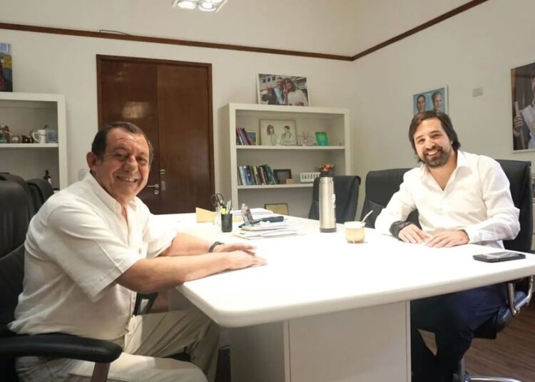El Intendente Marini viajó a La Plata para agilizar gestiones en Ministerios