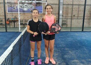 Felisa Calafate y Jazmín de los Santos campeonas en el Circuito de Verano de Olavarría