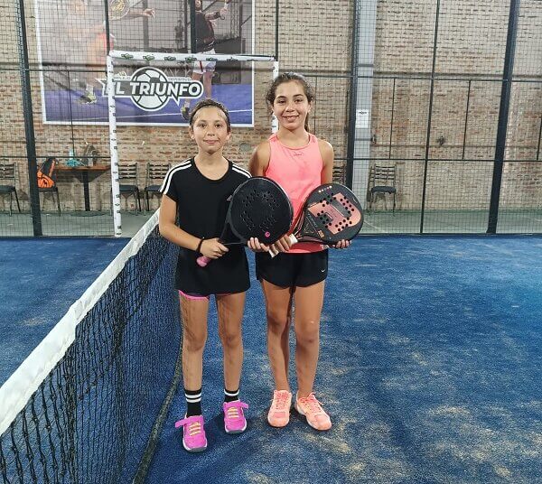 Felisa Calafate y Jazmín de los Santos campeonas en el Circuito de Verano de Olavarría