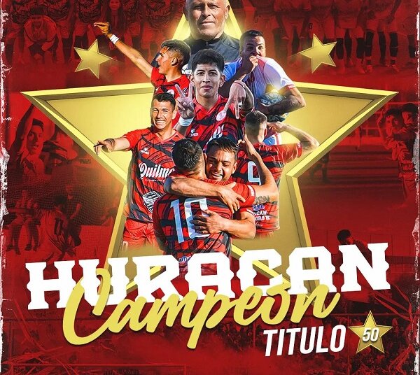 Faustino Bertolotti gritó campeón con Huracán de Comodoro Rivadavia