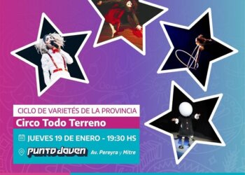Verano 2023: En Laprida se presenta Circo Todo Terreno este jueves