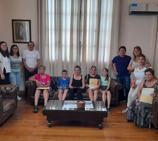 Diversas reuniones del Intendente en el Palacio Municipal