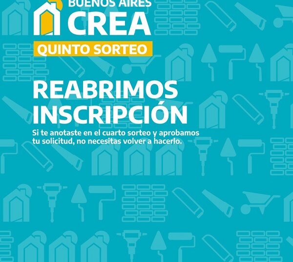 Tenes tiempo hasta el 6 de febrero, Línea de Créditos «Buenos Aires Crea!
