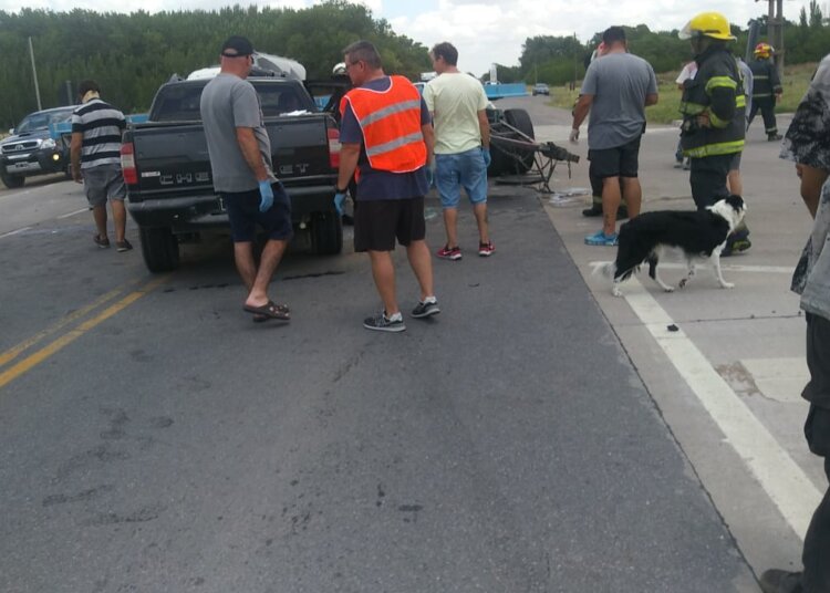 Olavarria, accidente en Ruta 51 y autopista Fortabat