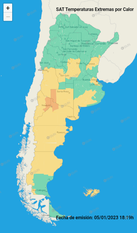 Continúa El Alerta Amarillo Por Altas Temperaturas En Gran Parte Del País El Mirador 3202