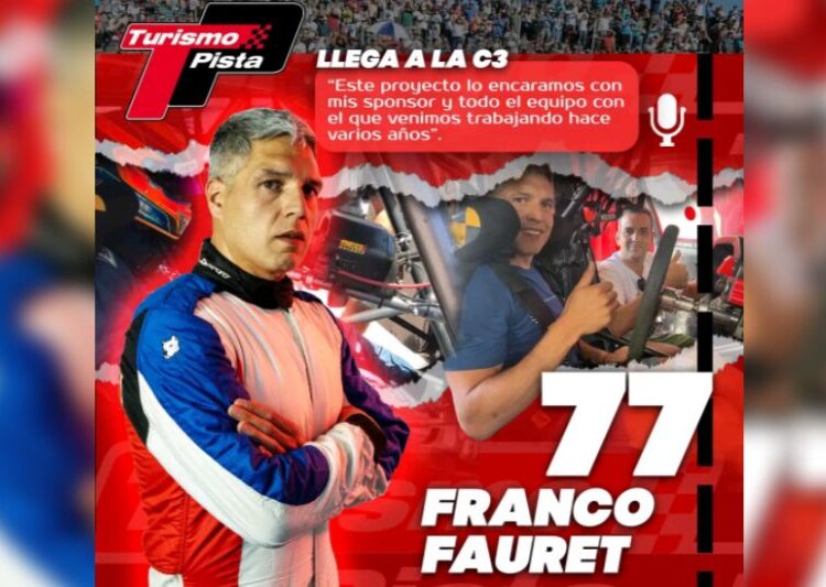 Franco Fauret desembarca en la Clase 3 con un Toyota Etios