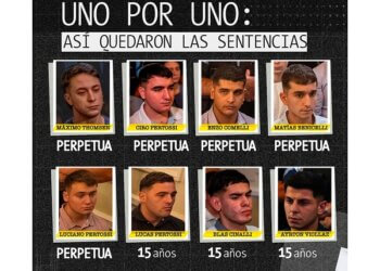 Asesinato de Fernando Báez Sosa: condenaron a cinco de los rugbiers a perpetua y a los otros tres a 15 años de prisión