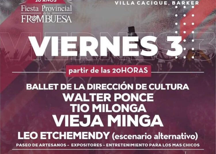 Buen clima se espera para el fin de semana de la Fiesta de la Frambuesa