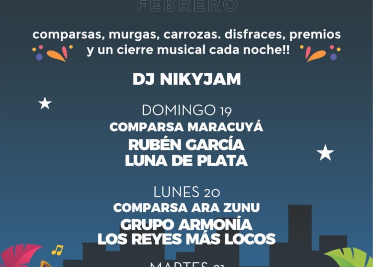 Hoy comienzan los Corsos en Benito Juárez