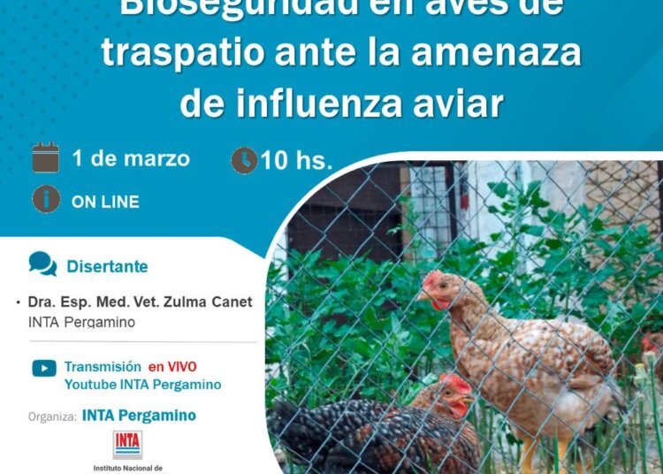 Charla  sobre Bioseguridad de Agricultura Familiar